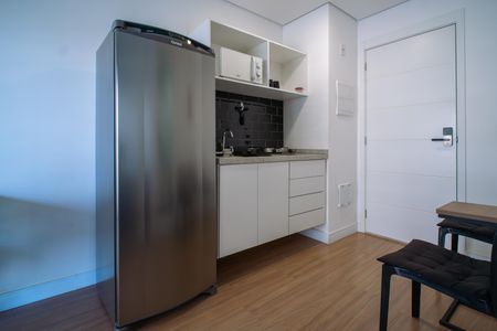 Studio à venda com 24m², 1 quarto e sem vagaCozinha