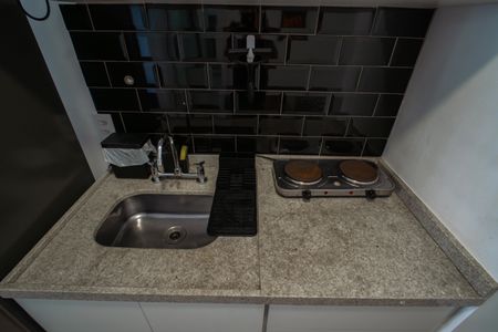 Studio à venda com 24m², 1 quarto e sem vagaCozinha