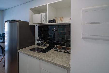 Studio à venda com 24m², 1 quarto e sem vagaCozinha