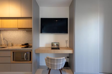 Studio à venda com 24m², 1 quarto e sem vaga Studio à venda com 24m², 1 quarto e sem vagaStudio