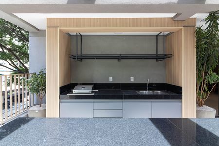 Studio à venda com 24m², 1 quarto e sem vaga Studio à venda com 24m², 1 quarto e sem vagaÁrea comum - Churrasqueira
