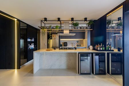Apartamento à venda com 136m², 3 quartos e 2 vagasCozinha