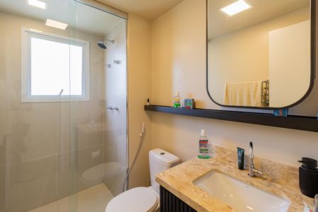 Apartamento à venda com 136m², 3 quartos e 2 vagasBanheiro da Suíte 3