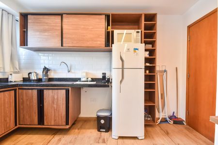 Studio para alugar com 30m², 1 quarto e sem vaga Studio para alugar com 30m², 1 quarto e sem vagaCozinha