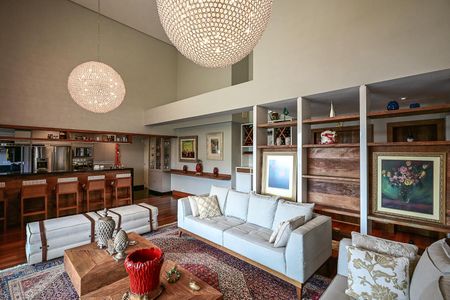 Sala de apartamento à venda com 3 quartos, 186m² em Paraíso do Morumbi, São Paulo