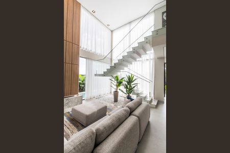 Casa de condomínio à venda com 525m², 4 quartos e 8 vagasSala 