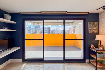 Varanda da Sala de apartamento para alugar com 2 quartos, 74m² em Vila Mariana, São Paulo