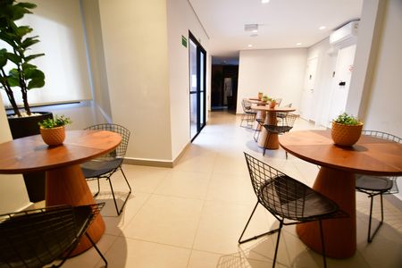 Apartamento à venda com 61m², 2 quartos e 1 vagaÁrea comum - Salão de festas