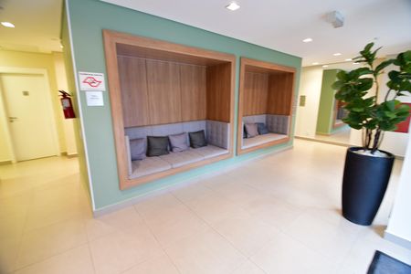 Apartamento à venda com 61m², 2 quartos e 1 vagaHall social