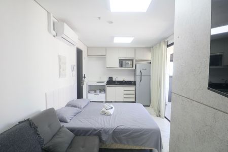 Apartamento para alugar com 27m², 1 quarto e 1 vaga Apartamento para alugar com 27m², 1 quarto e 1 vagaSala