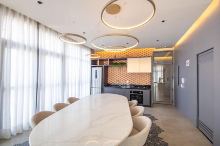 Apartamento à venda com 64m², 2 quartos e 1 vagaÁrea comum - Salão de festas