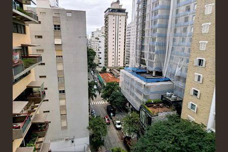 Vista de apartamento para alugar com 1 quarto, 80m² em Cerqueira César, São Paulo