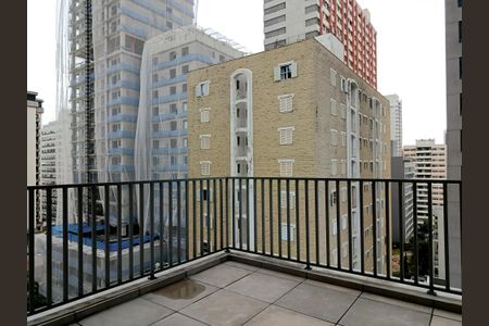 Varanda de apartamento para alugar com 1 quarto, 80m² em Cerqueira César, São Paulo