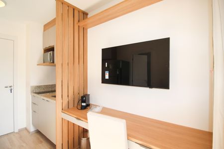 Sala de apartamento para alugar com 1 quarto, 25m² em Vila Nova Conceição, São Paulo