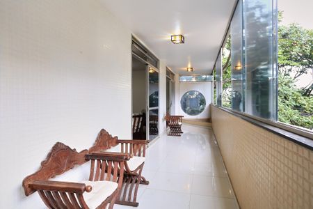 Varanda da Sala de apartamento à venda com 4 quartos, 376m² em Serra, Belo Horizonte