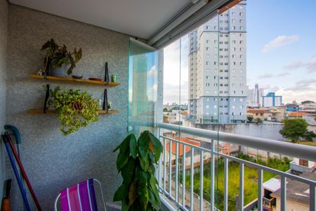 Apartamento para alugar com 60m², 2 quartos e 2 vagasVaranda da sala