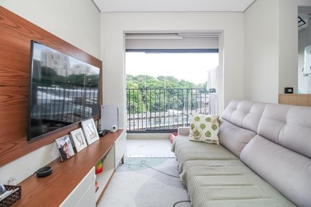 Sala de apartamento à venda com 2 quartos, 47m² em Vila Anastácio, São Paulo