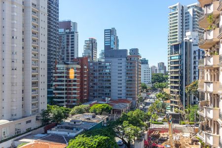 Vista do Studio de kitnet/studio à venda com 1 quarto, 21m² em Indianópolis, São Paulo