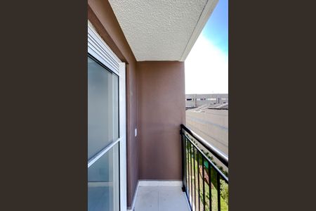 Varanda da Sala de apartamento para alugar com 1 quarto, 27m² em Brás, São Paulo
