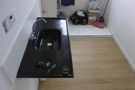 Apartamento para alugar com 39m², 2 quartos e 1 vagaCozinha com lavanderia 