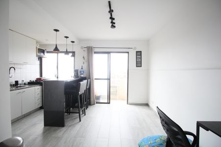 Sala/Cozinha de apartamento à venda com 1 quarto, 59m² em Vila Andrade, São Paulo