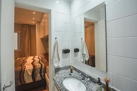 Apartamento à venda com 90m², 3 quartos e 2 vagasBanheiro da Suíte