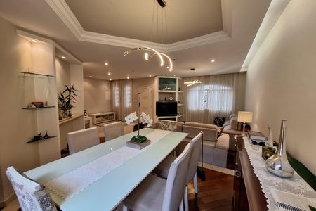 Sala de Jantar de casa à venda com 3 quartos, 259m² em Utinga, Santo André