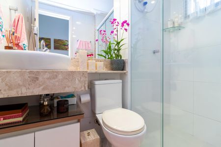 Apartamento à venda com 50m², 2 quartos e 1 vagaBanheiro social