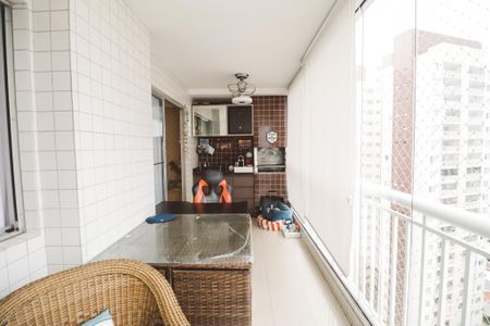 Apartamento à venda com 126m², 3 quartos e 2 vagasVaranda gourmet