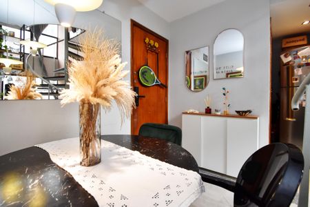 Apartamento à venda com 56m², 1 quarto e 1 vagasala de jantar