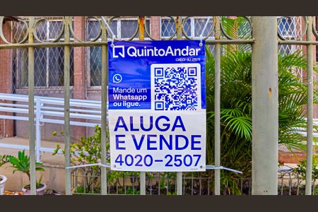 Apartamento para alugar com 92m², 2 quartos e sem vagaFachada do Prédio com placa