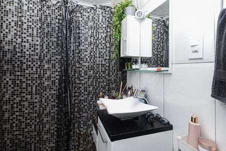 Apartamento à venda com 28m², 1 quarto e sem vagaBanheiro social