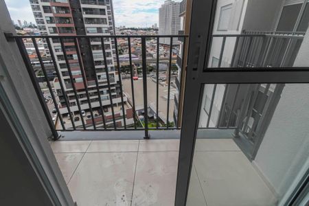 Varanda da Sala de apartamento à venda com 2 quartos, 37m² em Vila Independencia, São Paulo