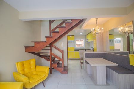 Casa de condomínio para alugar com 83m², 2 quartos e 1 vagaSala