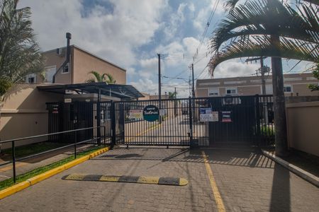 Casa de condomínio para alugar com 83m², 2 quartos e 1 vagaPlaca/Fachada