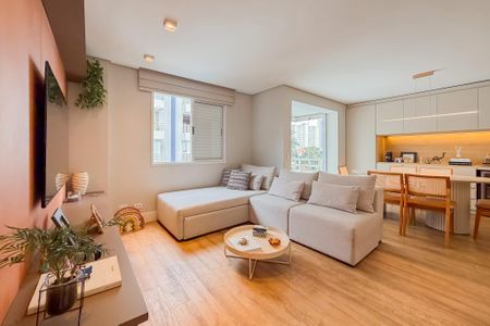 Apartamento à venda com 77m², 1 quarto e 2 vagas Apartamento à venda com 77m², 1 quarto e 2 vagasSala