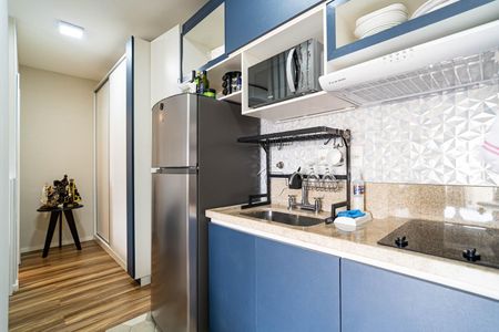 Studio à venda com 41m², 1 quarto e 1 vagaCozinha