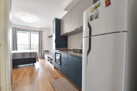 Studio à venda com 27m², 1 quarto e sem vagaCozinha