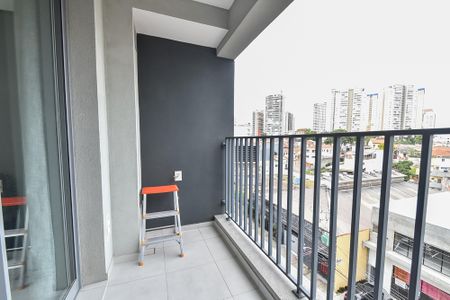 Studio à venda com 27m², 1 quarto e sem vagaVaranda