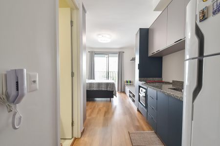 Studio à venda com 27m², 1 quarto e sem vagaCozinha