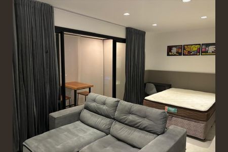 Foto 08 de apartamento para alugar com 1 quarto, 38m² em Campo Belo, São Paulo