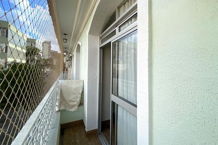 Apartamento à venda com 160m², 4 quartos e 1 vagaVaranda do Quarto 3