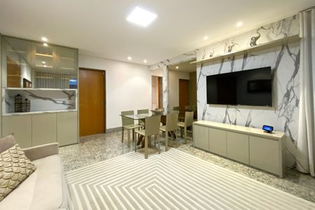 Sala de apartamento à venda com 3 quartos, 85m² em Cruzeiro, Belo Horizonte