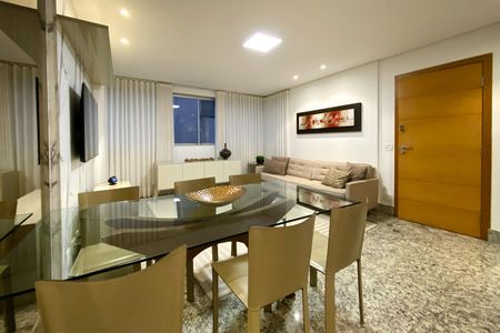Sala de apartamento à venda com 3 quartos, 85m² em Cruzeiro, Belo Horizonte