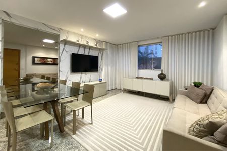 Sala de apartamento à venda com 3 quartos, 85m² em Cruzeiro, Belo Horizonte