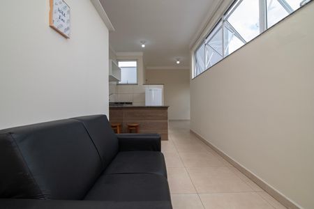 Sala de apartamento para alugar com 1 quarto, 38m² em Parque Gabriel, Hortolândia