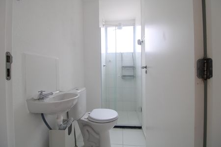 Banheiro de apartamento para alugar com 2 quartos, 48m² em Usina Piratininga, São Paulo