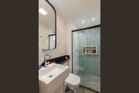 Apartamento à venda com 134m², 3 quartos e 2 vagasBanheiro da Suíte
