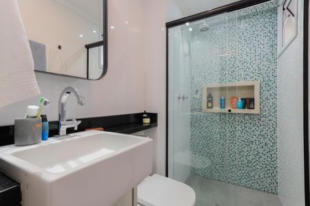 Apartamento à venda com 134m², 3 quartos e 2 vagasBanheiro da Suíte