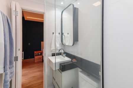 Apartamento à venda com 134m², 3 quartos e 2 vagasBanheiro da Suíte